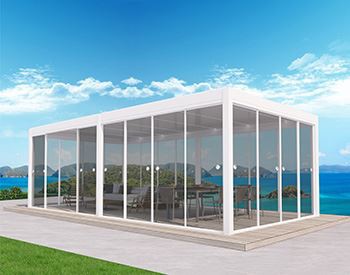 Опциона стаклена врата